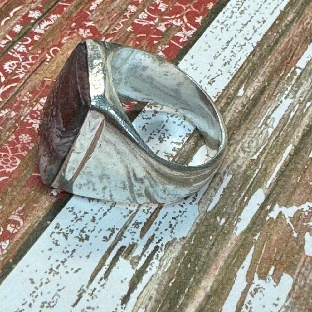 Crazy Lace Agate Silver Ring - image 4